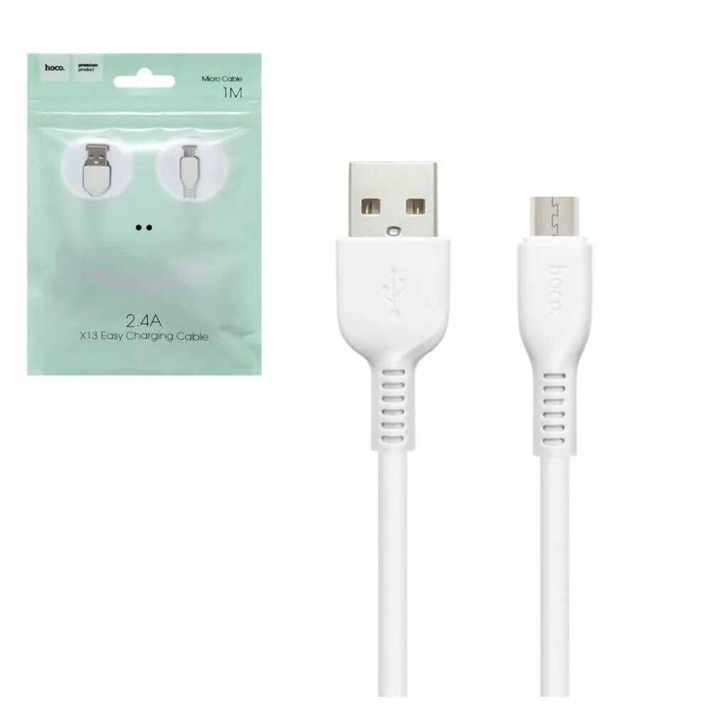 Easy 13. Кабель микро Hoco x13. Кабель USB - Micro USB 1м 2.4a Hoco x1. Hoco x13 1м. Кабель USB - Micro USB Hoco x13 easy Charging Cable 1.0 м 2.4a White 061175.