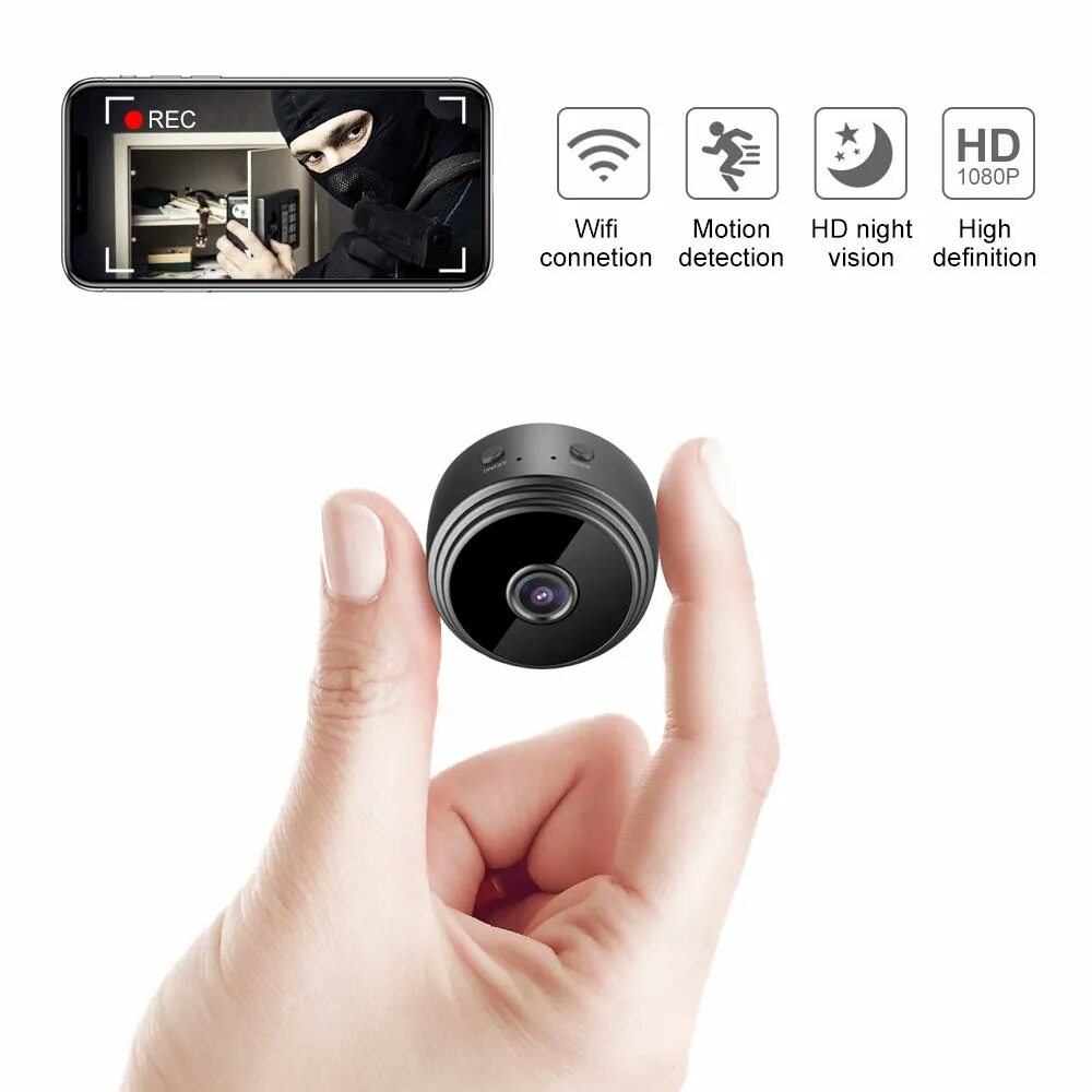 Мини камера с датчиком движения. PNZEO мини WIFI камера 1080p. Мини камера беспроводной Wi-Fi безопасности камера 1080-1080p Full HDP. Мини-камера a9 1080p беспроводная с поддержкой Wi-Fi и ИК-подсветкой.