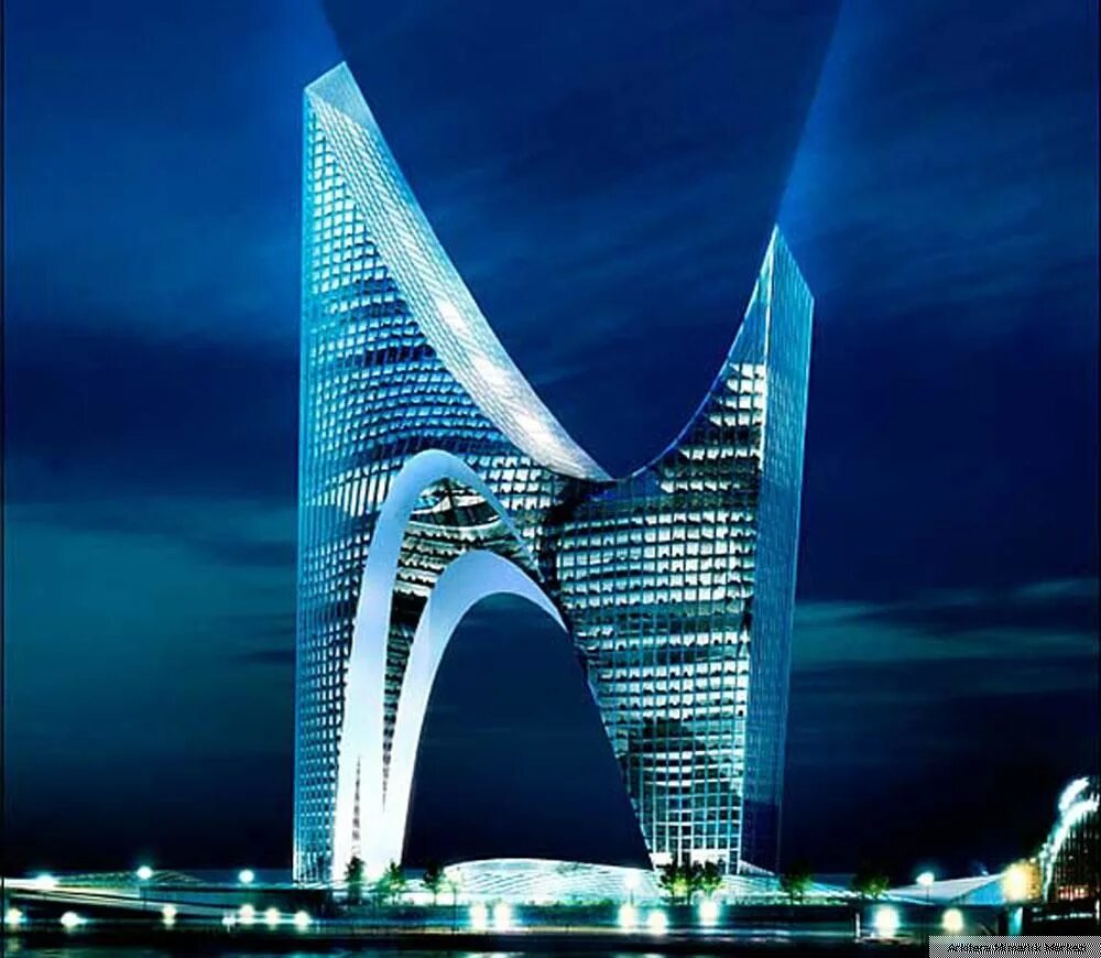 Как правильно здание. Небоскреб ren в шанхае. ren building шанхай китай. башня кобра в кувейте. здание «ren» (шанхай, китай)..