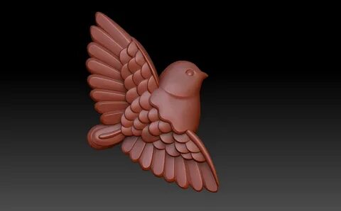 3d bird