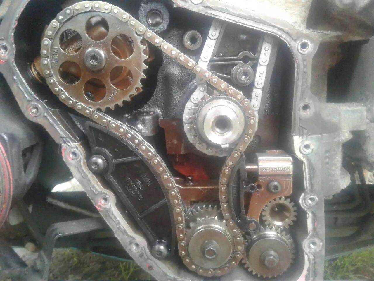 0 dohc грм. 3 форд. 3 форд. 3 метки грм. Грм форд галакси 2.