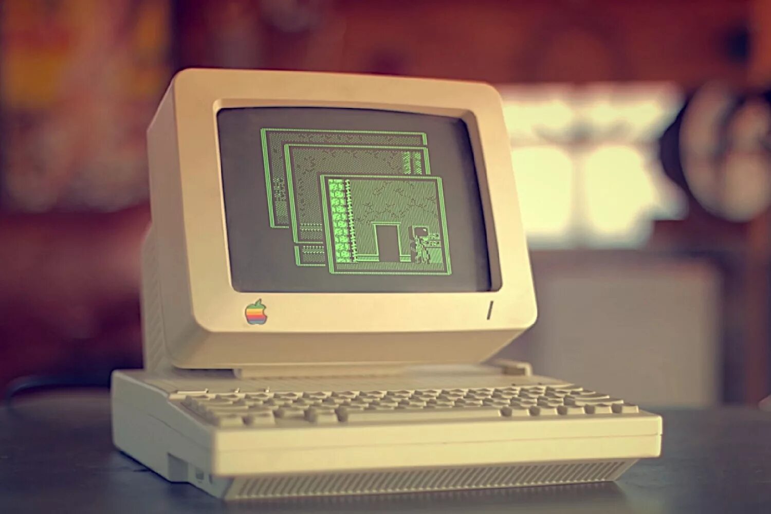 Как выглядит компьютер картинки. Apple 2. персональный компьютер эппл 2. первый компьютер apple 2. 4 поколение эвм эпл.