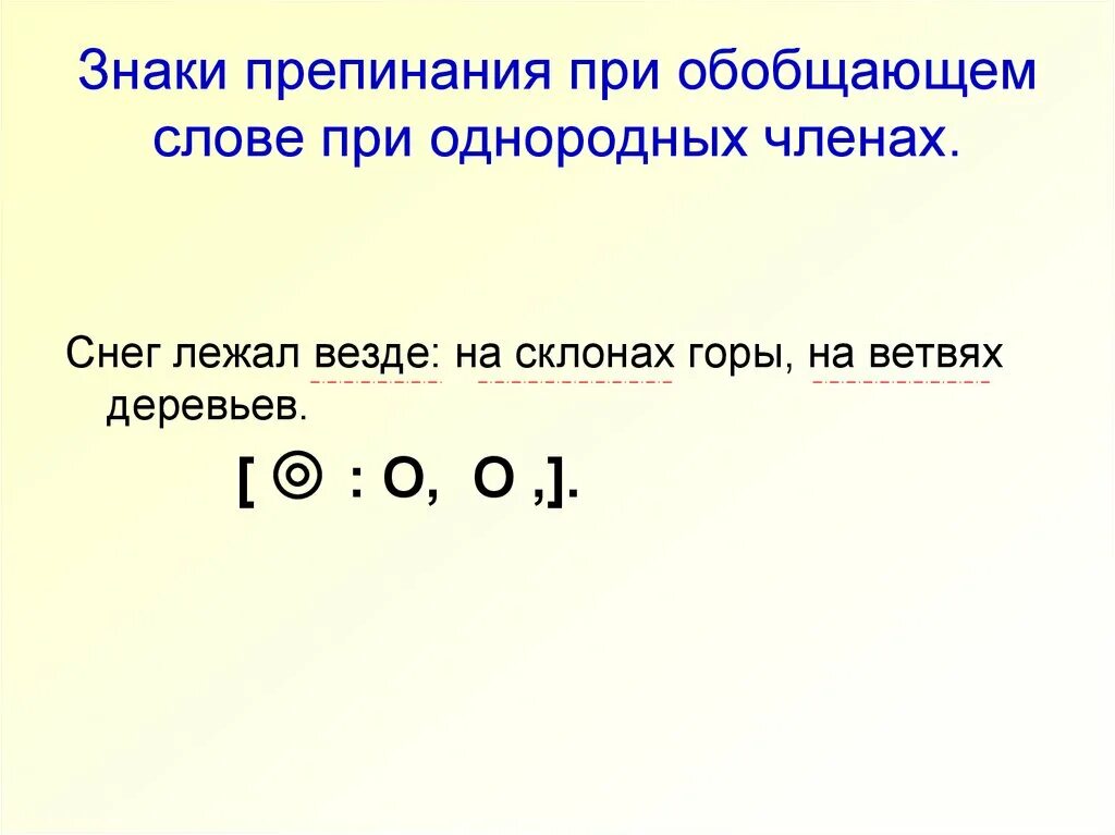 Если обобщающее слово находится после однородных членов. Знаки препинания при обобщающем слове при однородных. Знаки препинания при обобщающих словах при ОЧП. Знаки препинания при однородных членах с обобщающими словами. Обобщающие слова при однородных членах предложения.