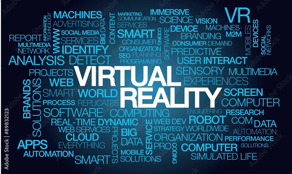 Virtual word. Virtual word