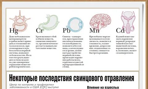 Интоксикация металлами