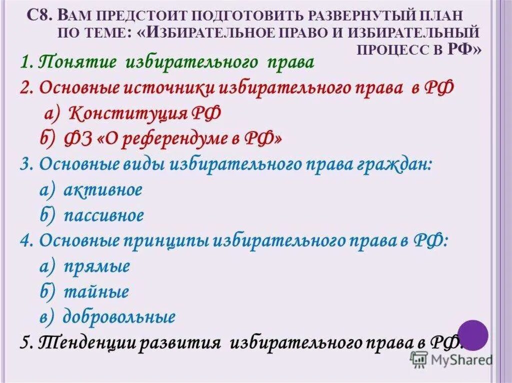 Составить развернутый план по теме право. План на тему избирательное право и избирательный процесс в РФ. Развернутый план избирательный процесс. Избирательное право в РФ план ЕГЭ. Избирательное право план ЕГЭ.