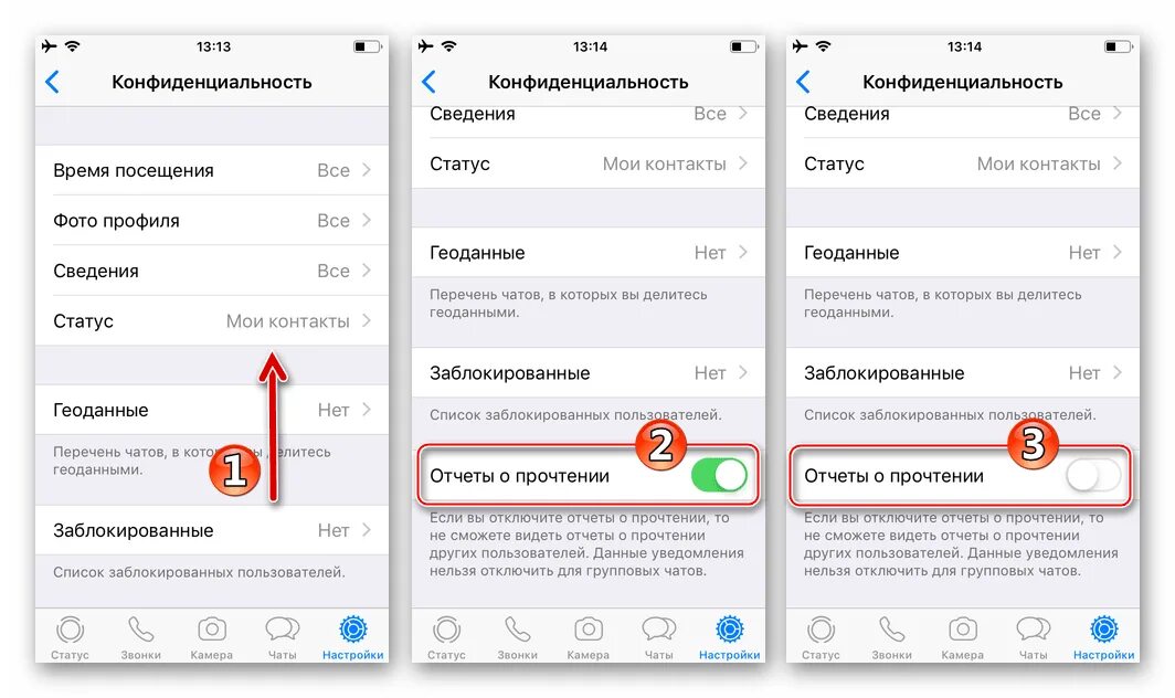 Отключить уведомления ватсап на айфоне. Уведомления о прочтении в ватсапе. отчёт о прочтении в ватсапе что это. отчёты о прочтении в whatsapp. как убрать уведомления о прочтении в whatsapp.