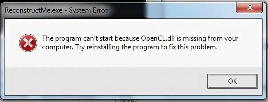 Opencl ошибка