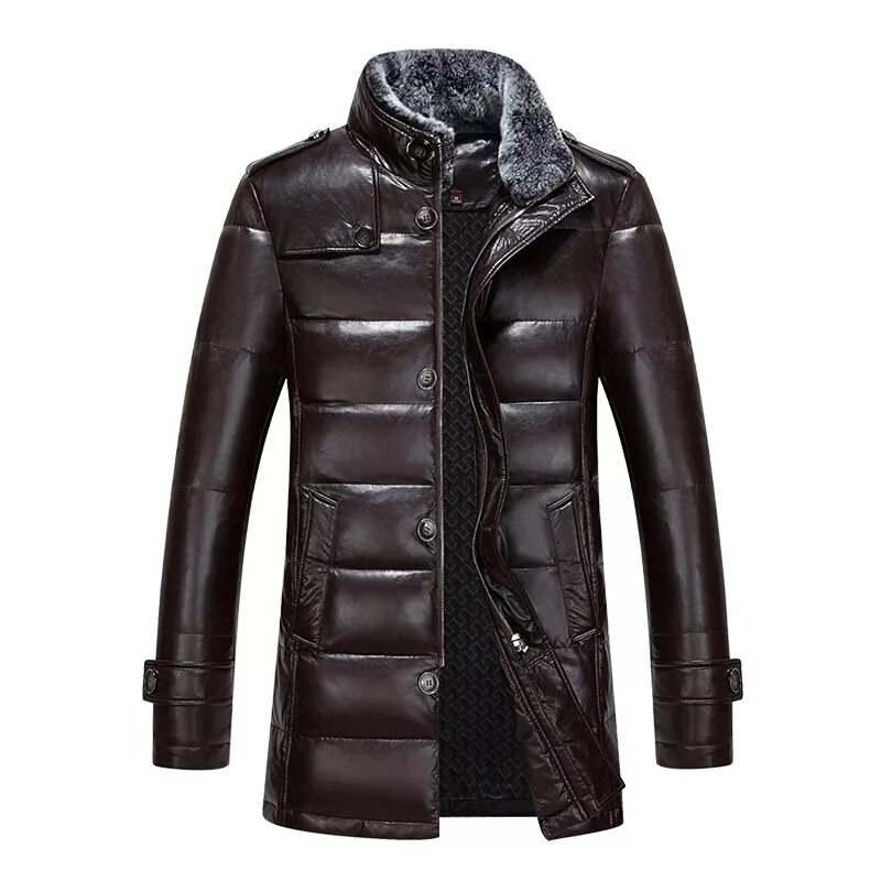 Куртка мужская кожаная зимняя удлиненная. Maagreco пуховик кожаный мужская. Mingjia кожинка куртка мужская осенняя. Кожаная куртка женская зимняя с капюшоном. Пуховик с мехом чернобурки 2022.