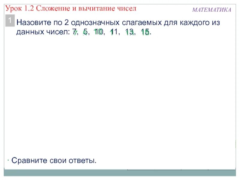 Суммы двух однозначных слагаемых. Сумма однозначных слагаемых что это такое 2 класс. Однозначные слагаемые математика. Однозначные слагаемые числа