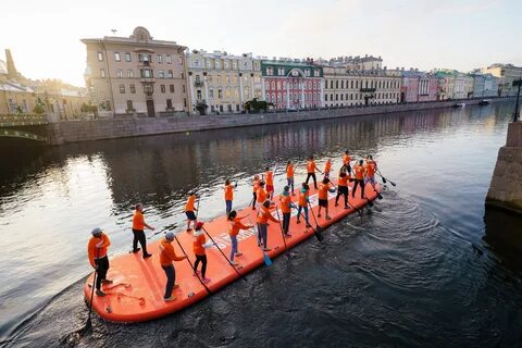 Заплыв на сапах