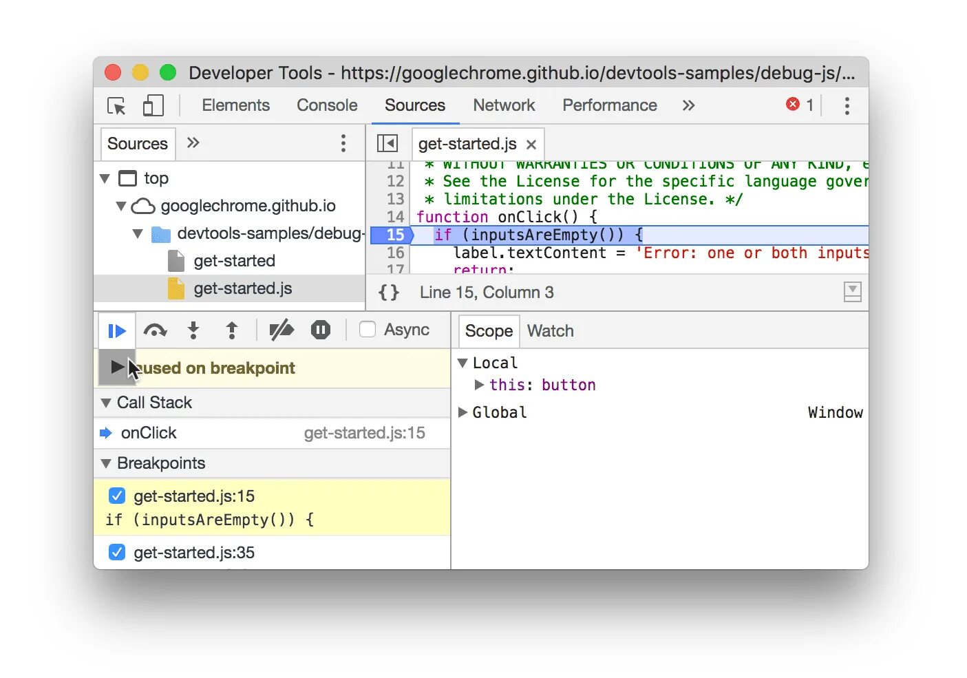 Консоль devtools. Включить эксперимент force_stopped_listing. force_stopped_listing консоль разработчика. force_stopped_listing.