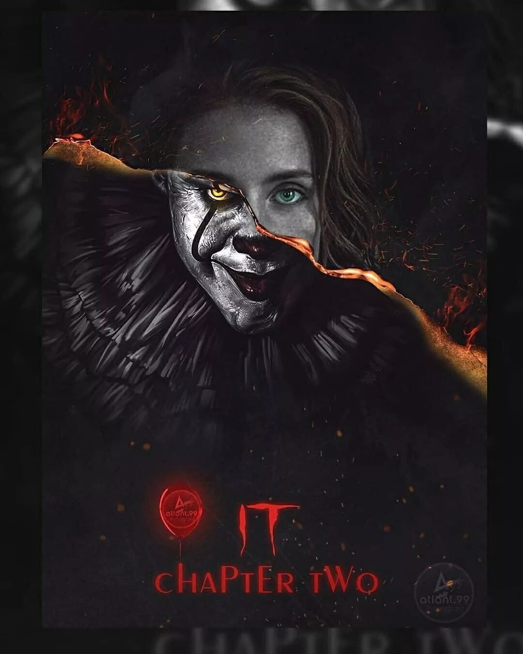 Оно 2 it Chapter two (2019) Постер.