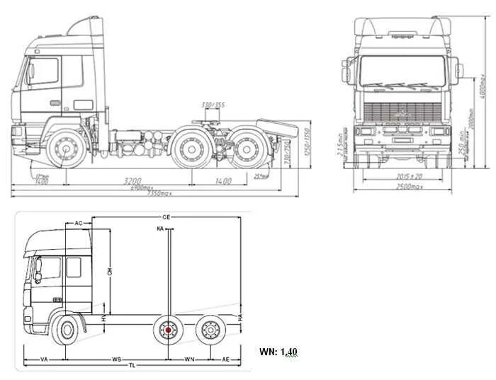 Габариты volvo fh. DAF XF 105 чертеж. Скания 113 габариты кабины. Вольво FH 440 чертеж. Габарит Вольво fh12.