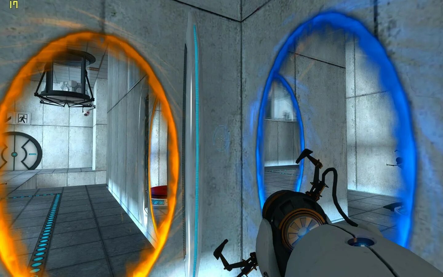 Portal usue. Игра Portal 2. Портал 2 порталы. Портал 1 в half-Life 2. Портал из халф лайф 2.