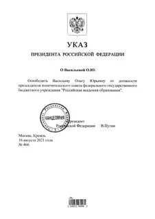 Опубликован указы