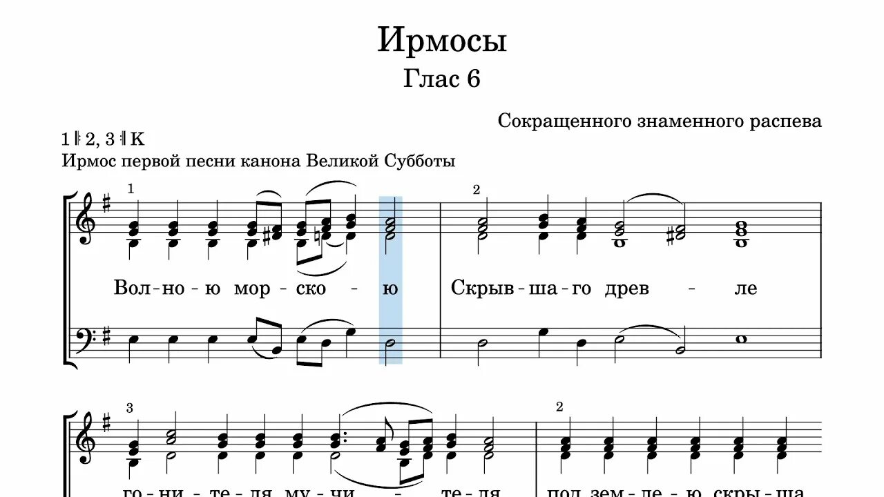 Ноты воскресных ирмосов. Ирмосы канона Великой субботы волною морскою. Канон Великой субботы волною морскою Ноты. Ирмос 6 гласа Ноты обиход. Ирмосы ,,волною морскою..." 6 Глас Ноты.