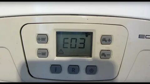 Котел бакси ошибка е 0 4