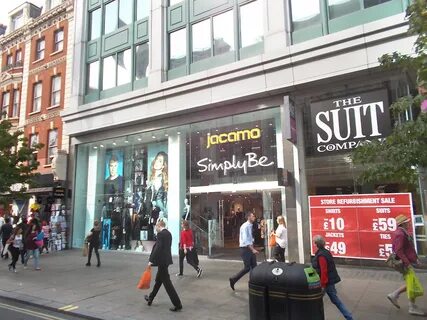 Oxford street shops