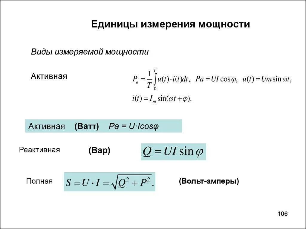 Формула для определения полной мощности. Формулы активной реактивной и полной мощности. реактивная мощность единица измерения. единицы измерения активной реактивной и полной мощности. активная мощность реактивная мощность полная мощность.