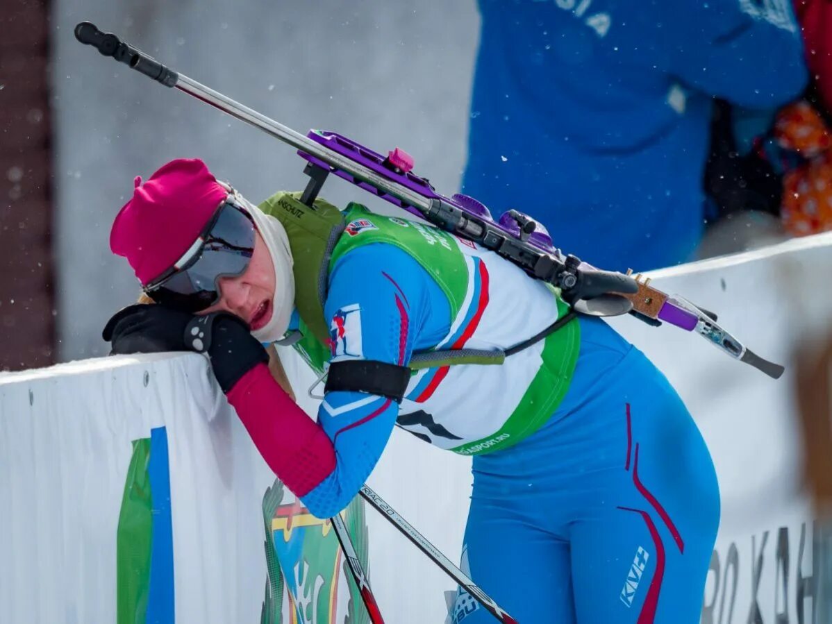 Женский чемпионат по биатлону