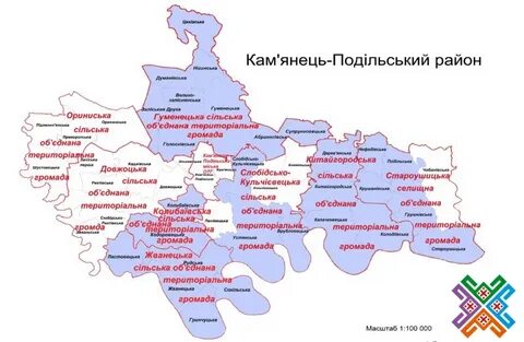 Подольская область на карте