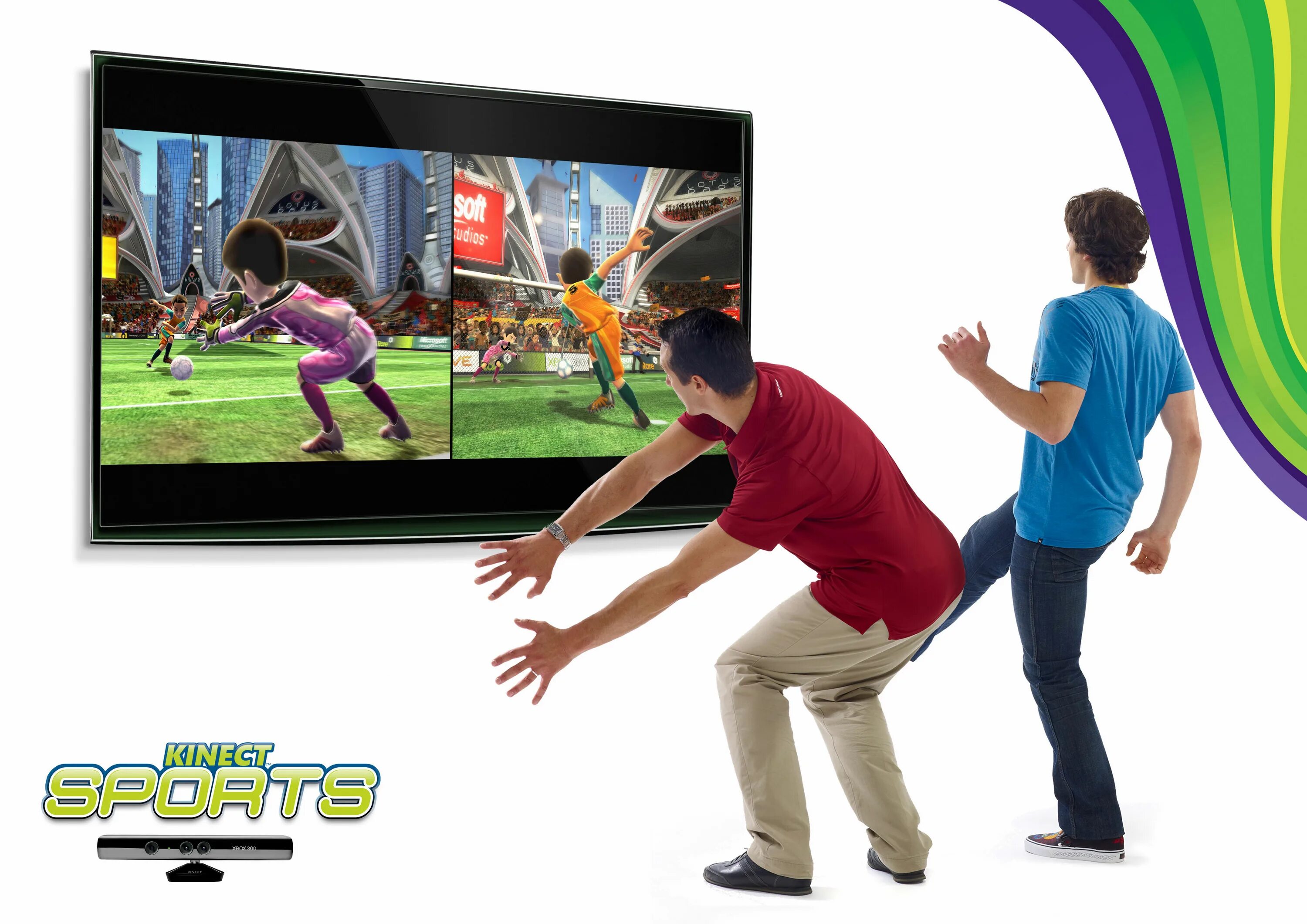 Включи игру 360. Xbox 360 Kinect. Кинект для Xbox 360. Xbox 360 Kinect sensor. Xbox Kinect Sports.