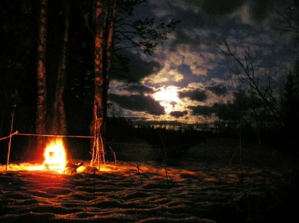 Освещенные огнем