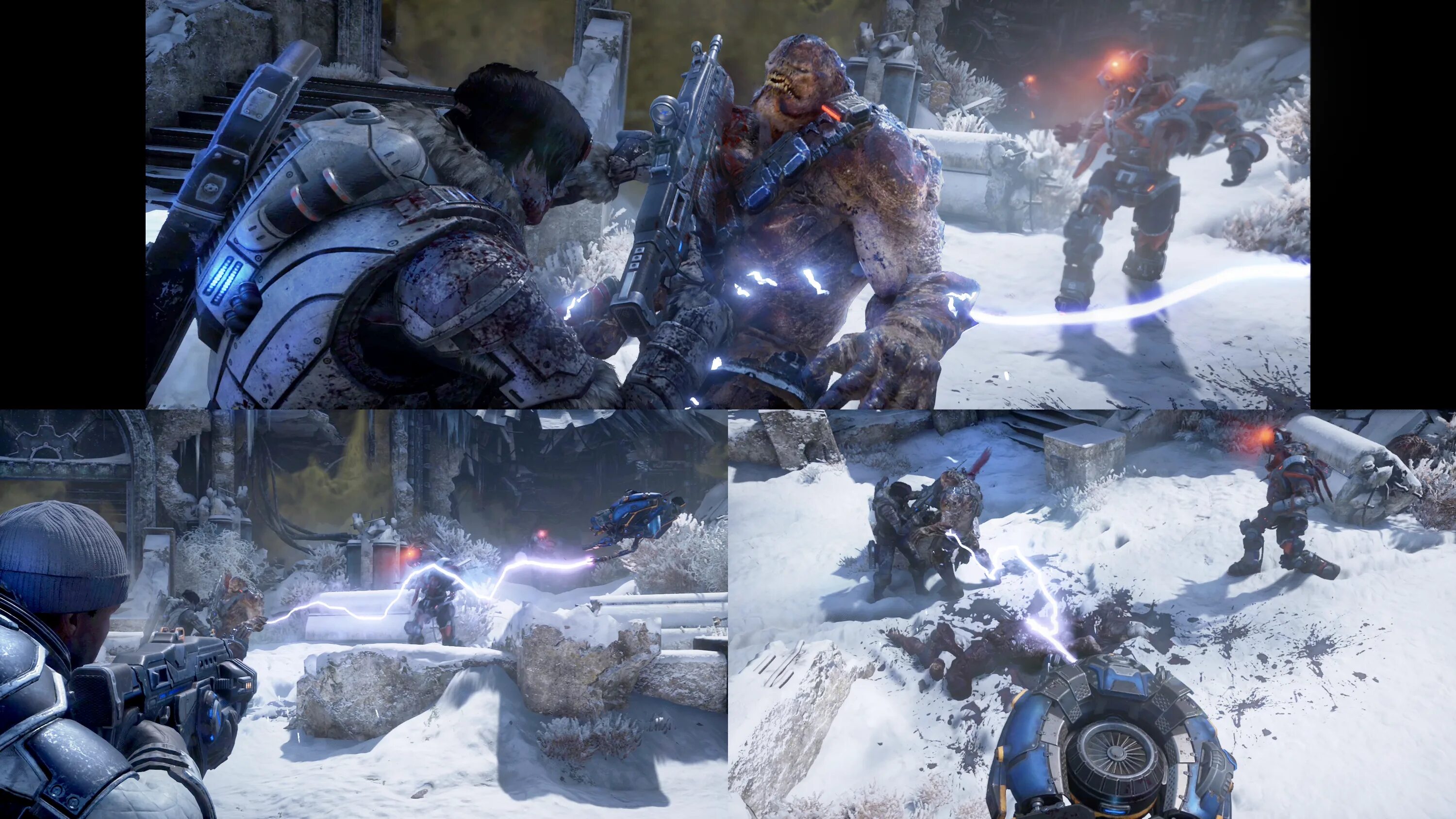 Gears 5 играть вдвоем на одном пк. Gears 5 split screen xbox. gears 5 сплит скрин.