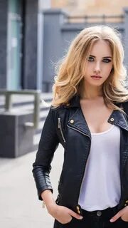 Big blonde girl