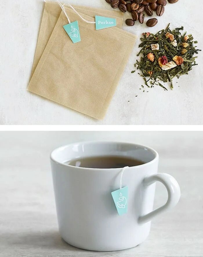 Чайный пакетик. Креативный чай. Дизайн чайных пакетиков. Интересные чайные пакетики.