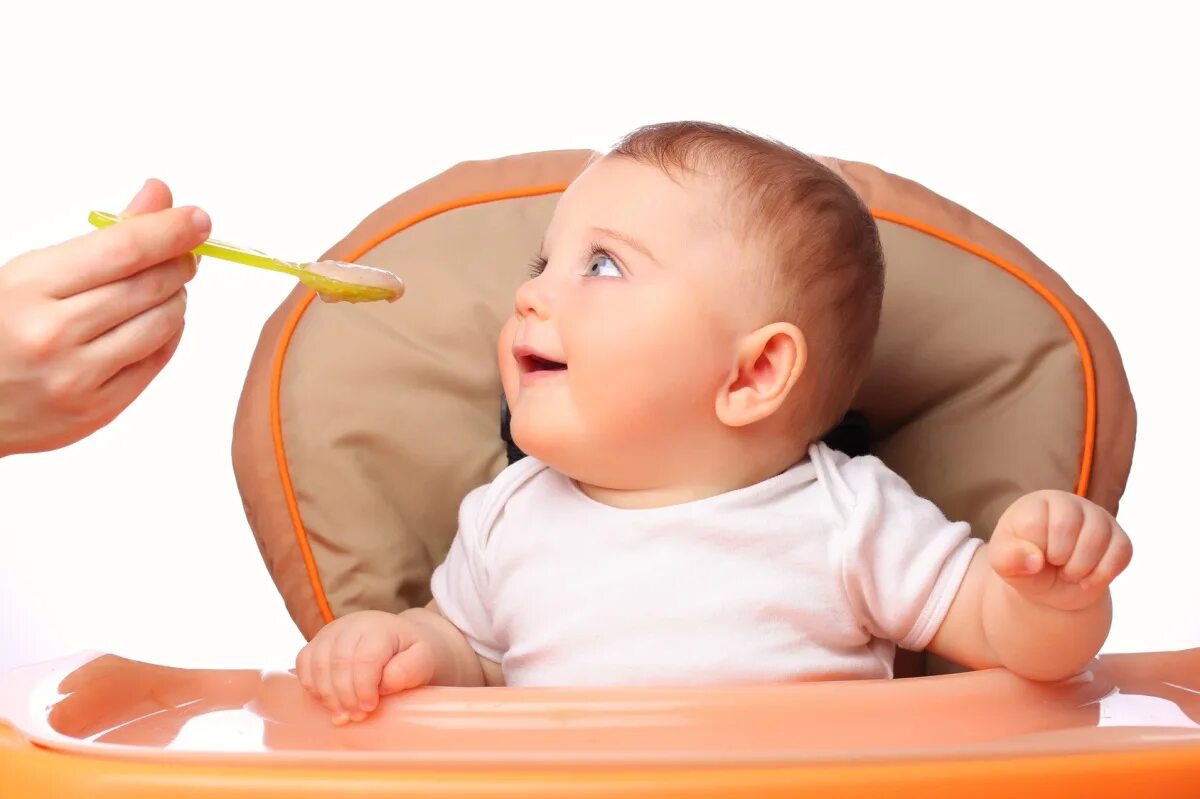 Baby weaning. What Babies do. Baby in eating. The process of weaning the Baby..