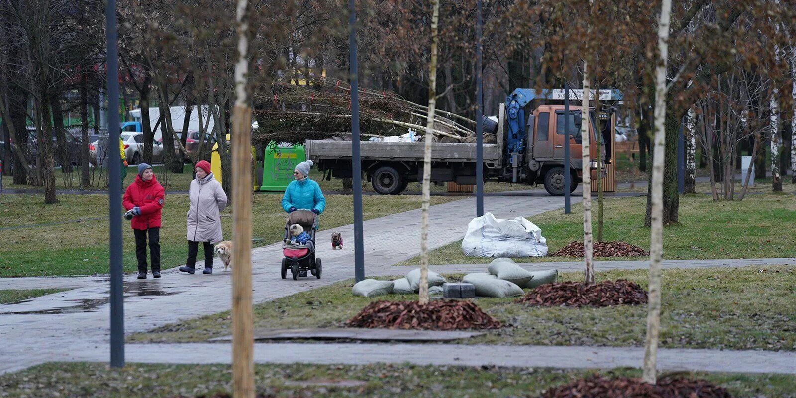 Посадив парке 4 дерева. Благоустройство парка Яуза Свиблово. Яуза река парк Свиблово. Парк Яуза в Медведково. Яуза сквер Мытищи.