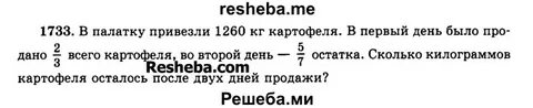 В первый день привезли картофель