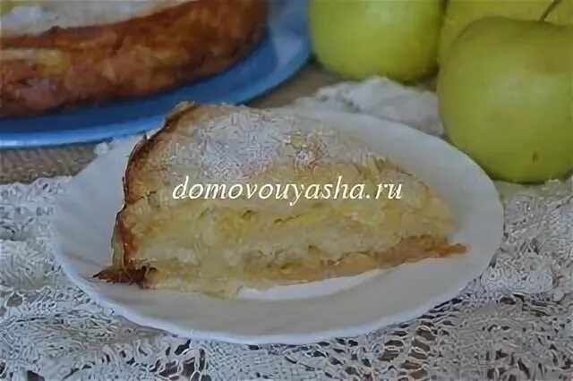 Пирог с яблоками насыпной рецепт пошагово