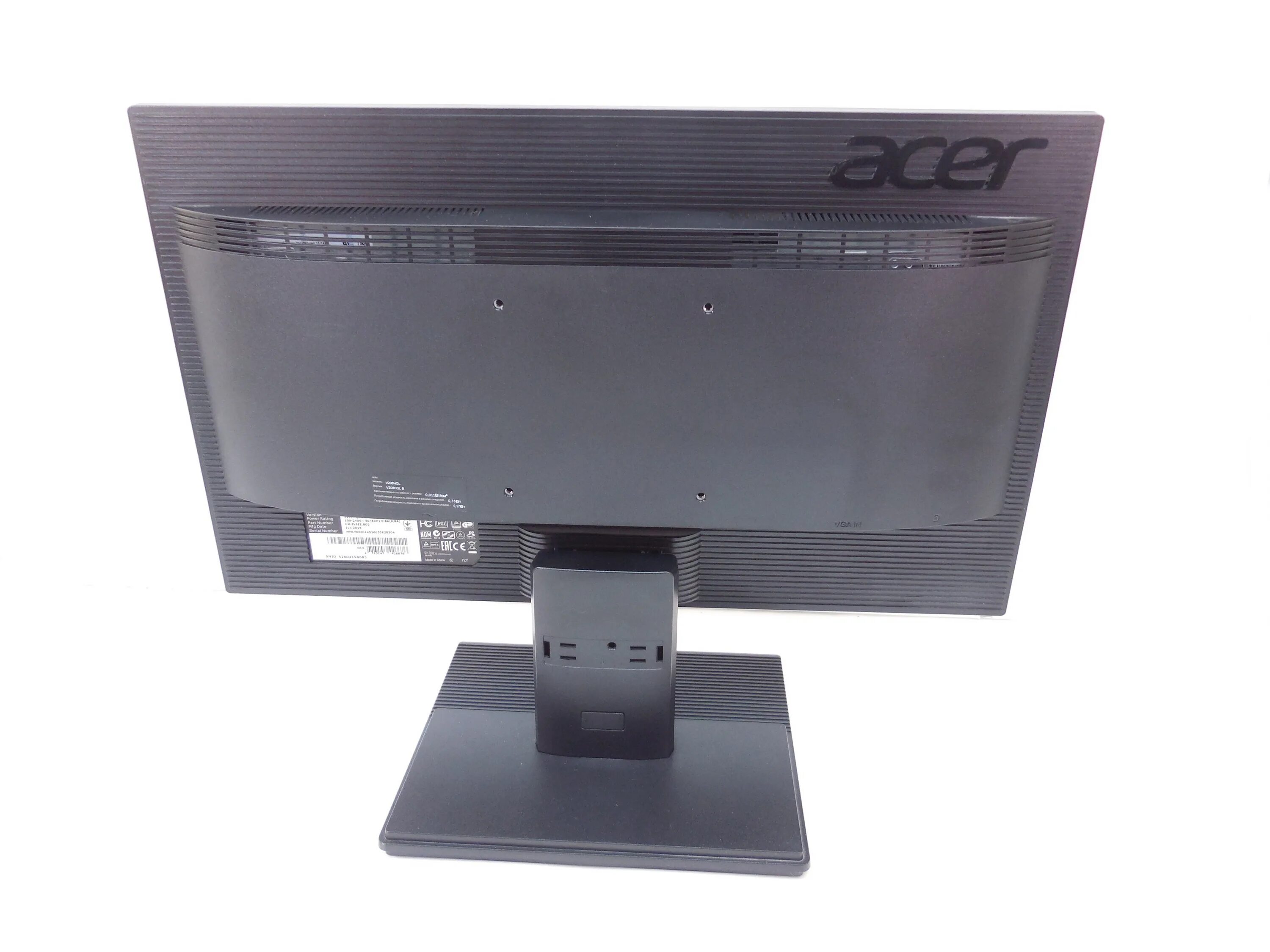 Acm в мониторе. Acer 206hql. Acer226hql b bd. 19.5" Монитор Acer v206hqlab. Монитор Hyundai v206w.