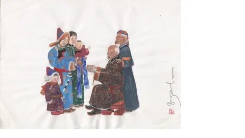 Сагаалган детская песня