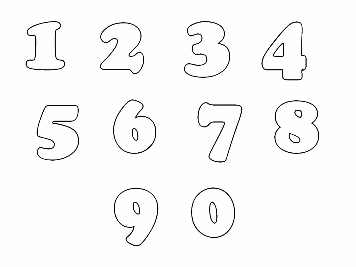 Раскраска 1 2