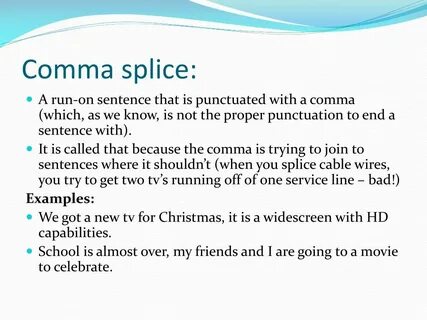 Common sentences