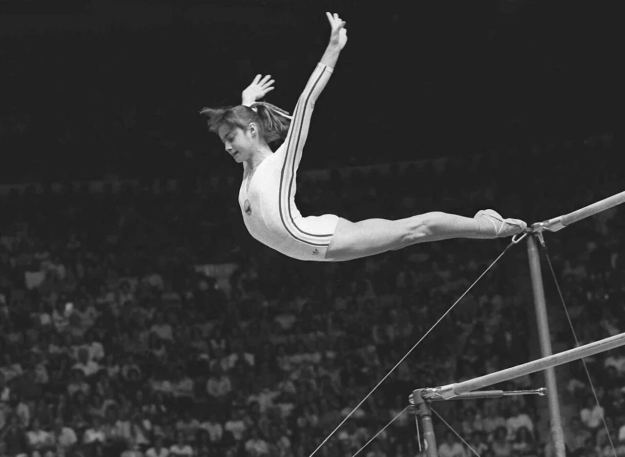 Nadia Comaneci 1976.