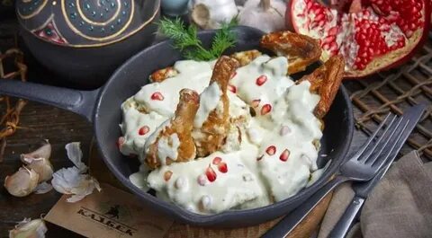 Рецепты курицы по грузински с соусом