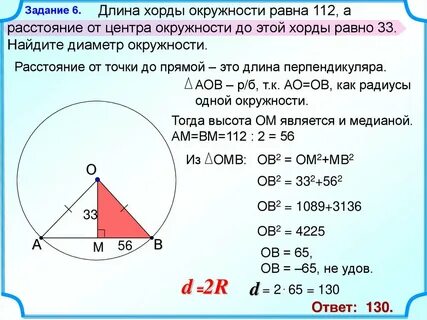 Формула угла окружности через радиус