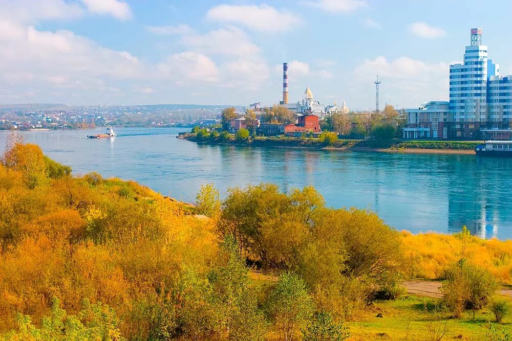 Река ангара в иркутске - Фото