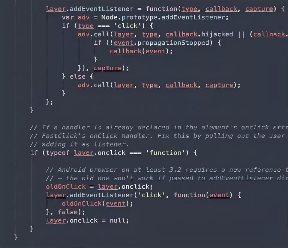 Js addeventlistener