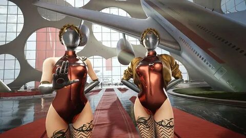 NSFW Nude Twins skin, with an on/off swimsuit version. 