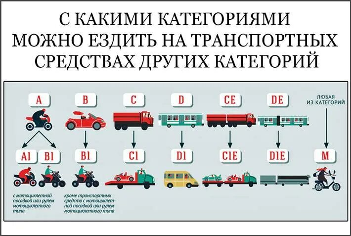 Со скольки можно получить. Категория ТС скутера 50 кубов. Категории прав. Классы транспортных средств. Категории и подкатегории транспортных средств в России.