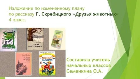 Скребицкий четыре художника 2 класс презентация