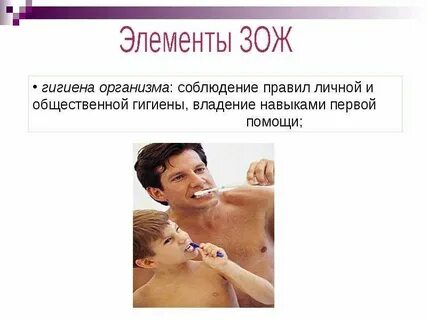 Гигиена и здоровый образ жизни