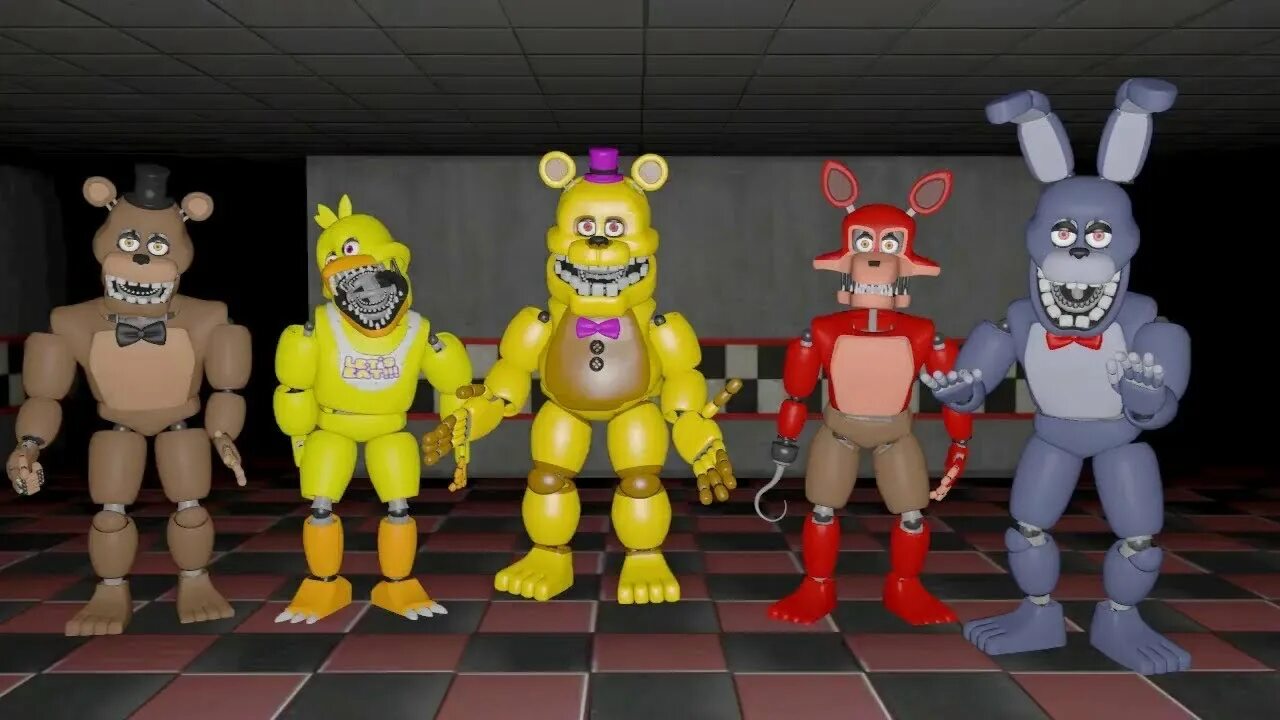 Fnaf return to animatronica