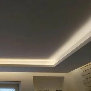 Потолок с подсветкой по периметру